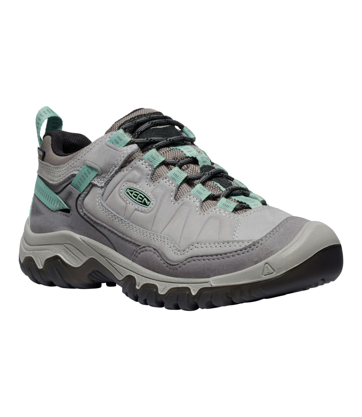 L.L.Bean Women's Keen Targhee IV Waterproof Hiking Shoes Alloy/Granite Green