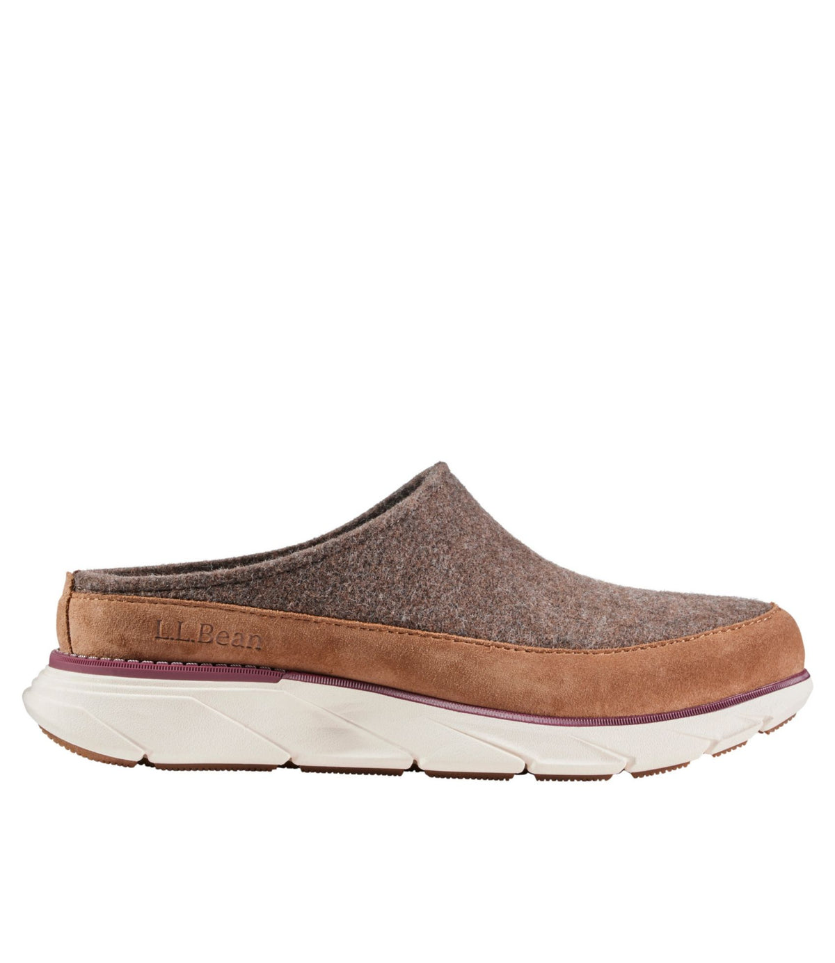 L.L.Bean Women's Downeast Clogs, Wool Toasted Coconut
