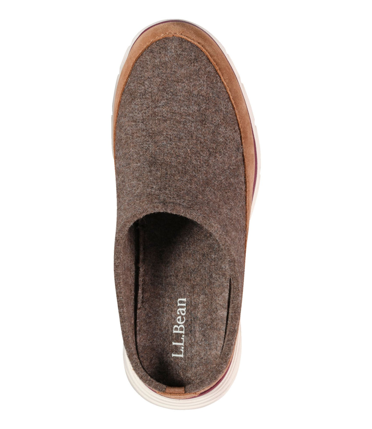 L.L.Bean Women's Downeast Clogs, Wool Toasted Coconut