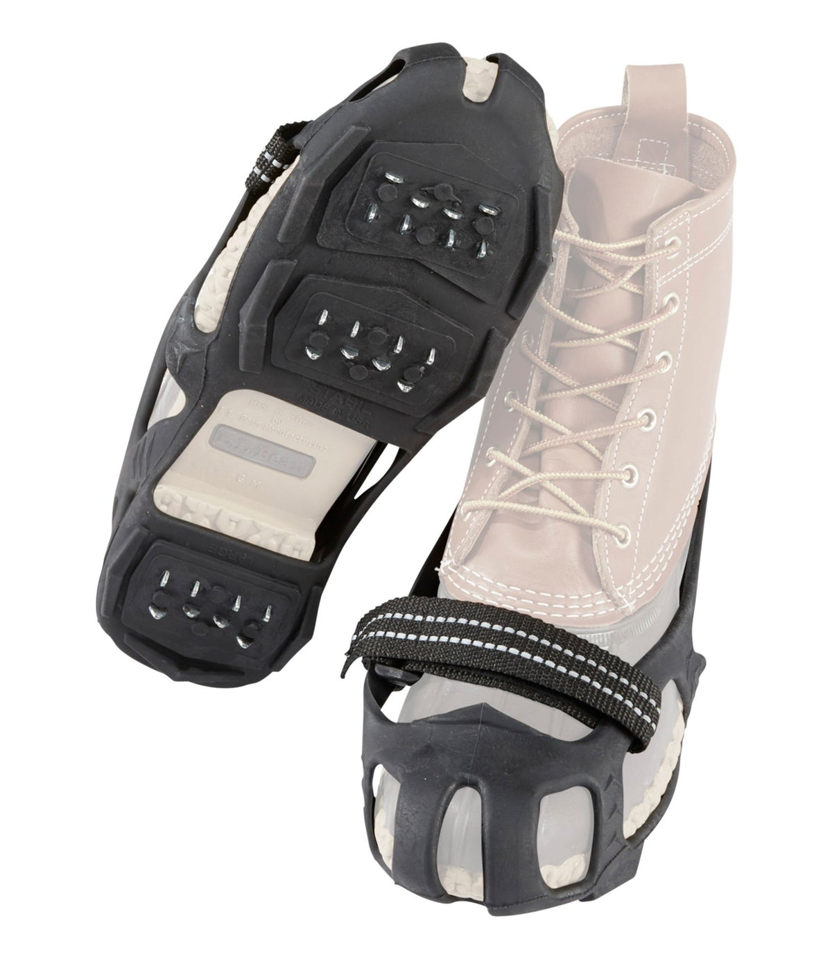 L.L.Bean Adults' Stabilicers Bean Traxx Traction Device Black