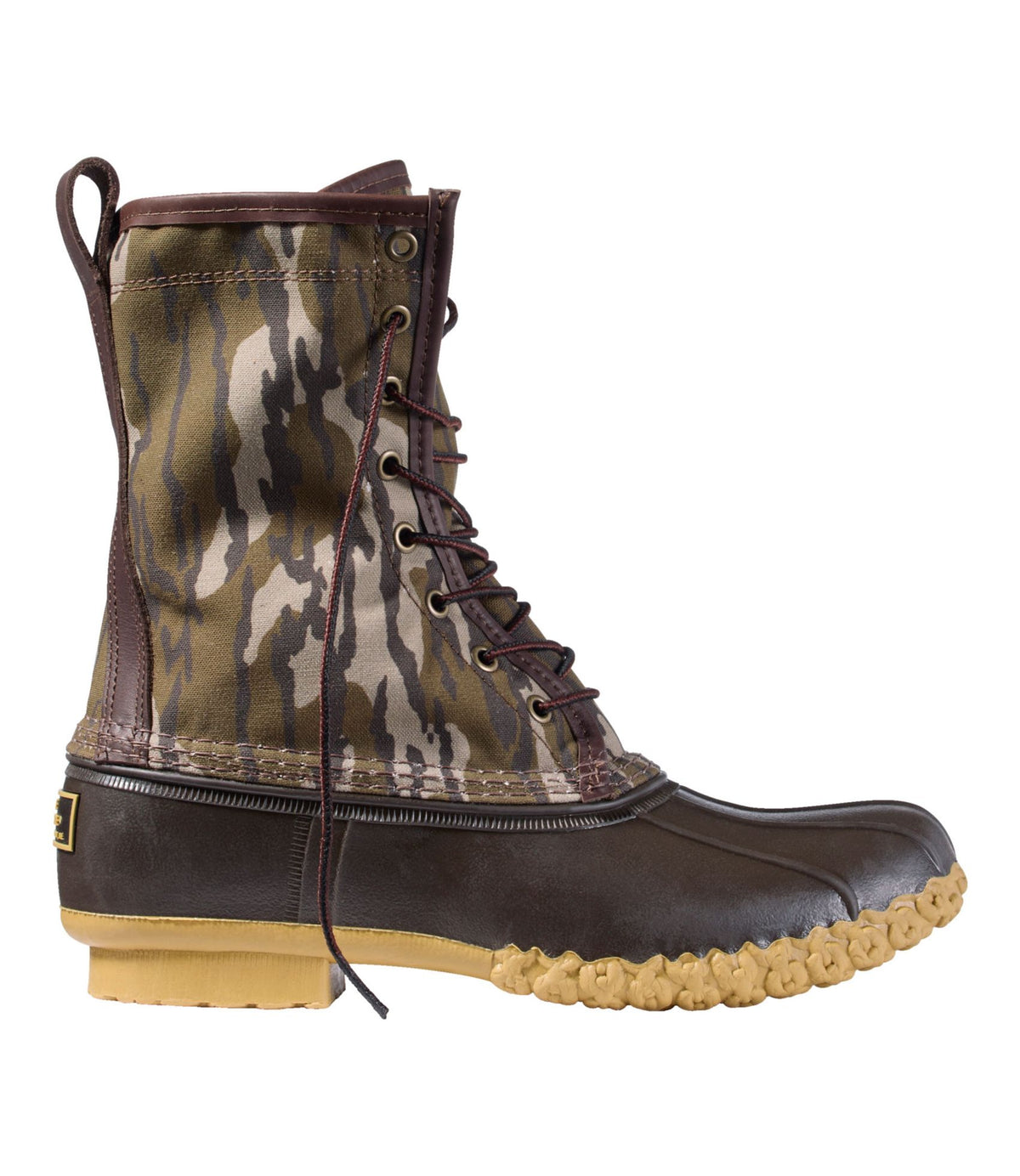 L.L.Bean Men's Maine Hunting Shoes, 10" Printed Mossy Oak Bottomlands