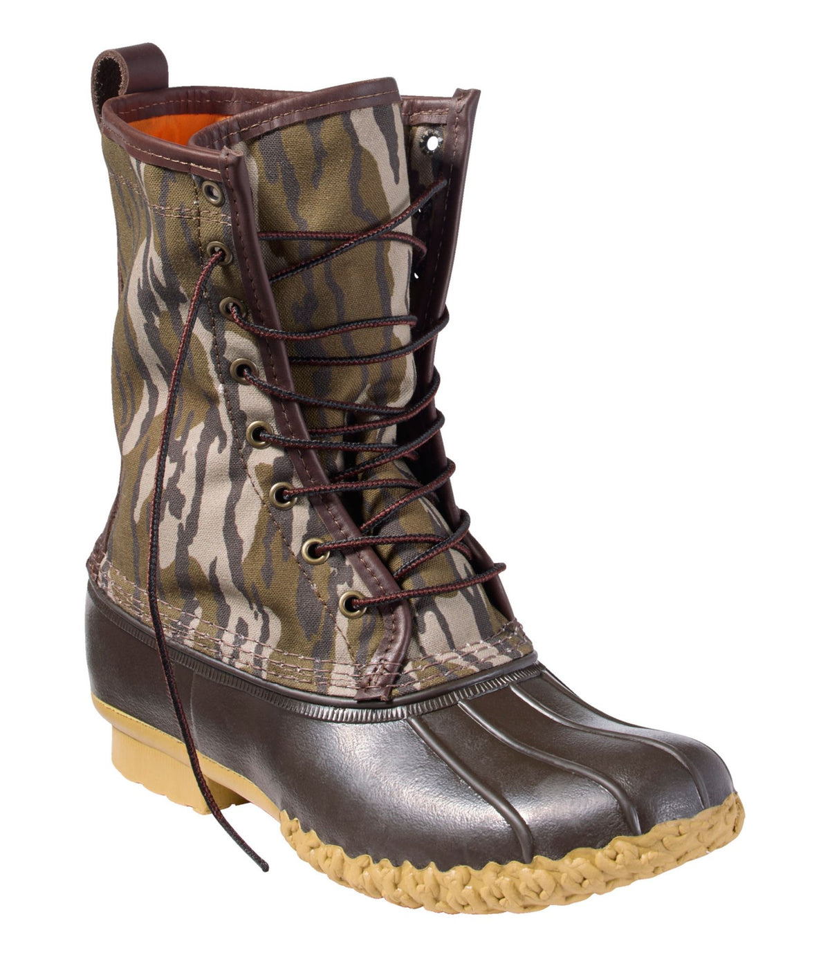 L.L.Bean Men's Maine Hunting Shoes, 10" Printed Mossy Oak Bottomlands
