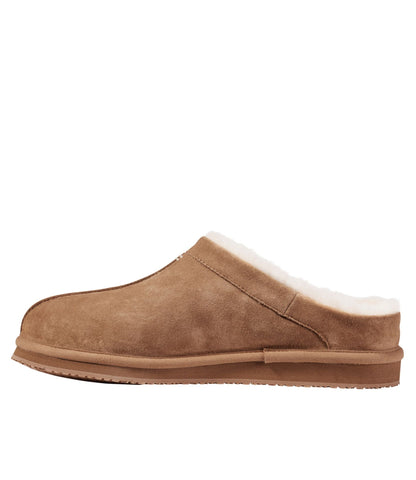L.L.Bean Men's Wicked Good Scuffs, Suede Brown