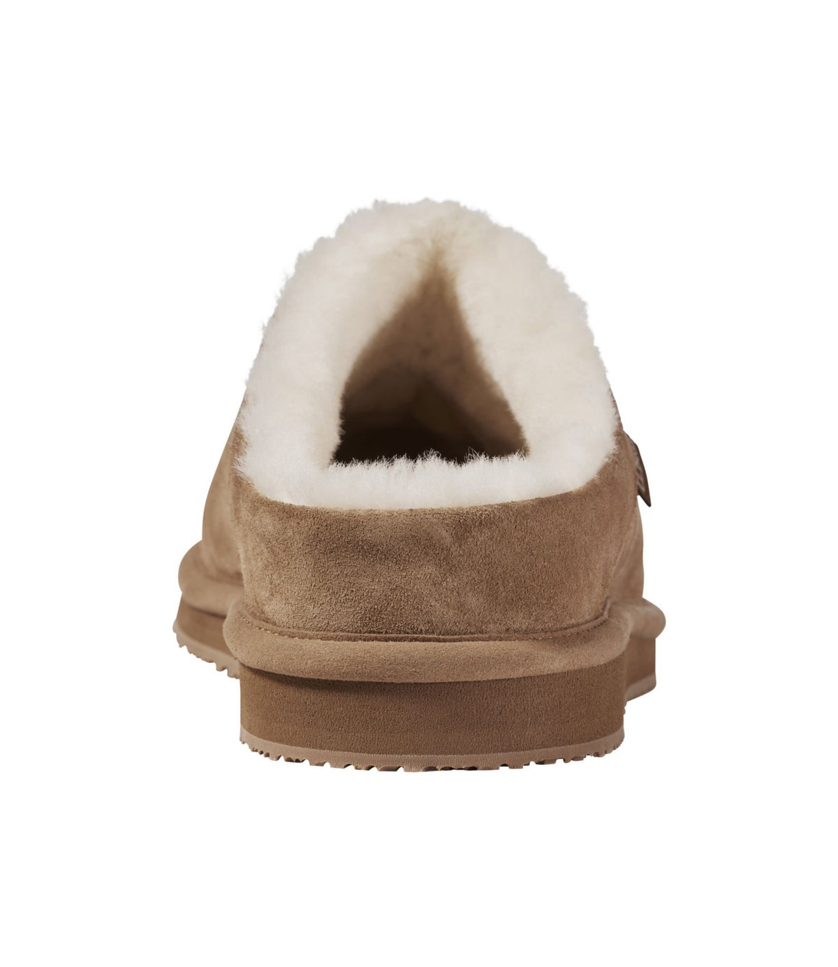 L.L.Bean Men's Wicked Good Scuffs, Suede Brown