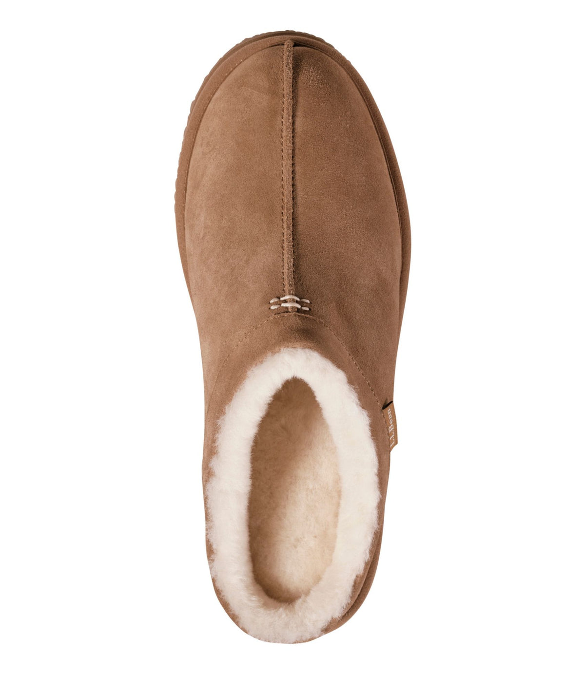 L.L.Bean Men's Wicked Good Scuffs, Suede Brown