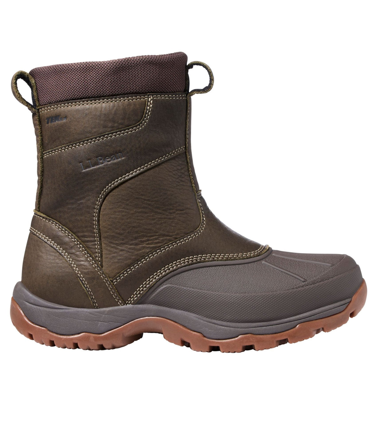 L.L.Bean Men's Storm Chaser Boots 5, Zip Dark Ash