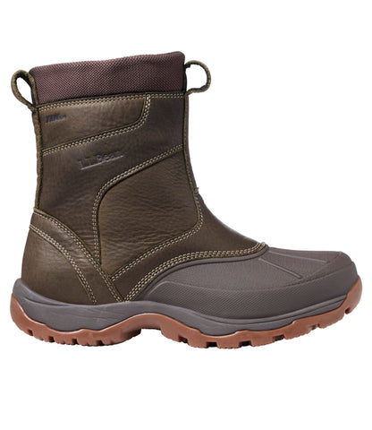 L.L.Bean Men's Storm Chaser Boots 5, Zip Dark Ash