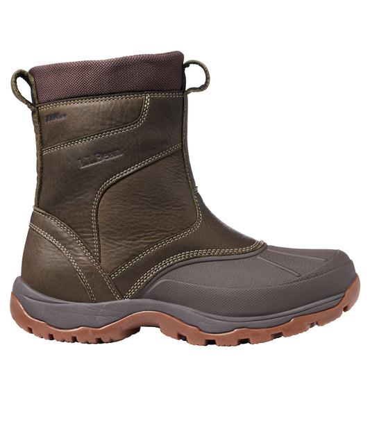 L.L.Bean Men's Storm Chaser Boots 5, Zip Dark Ash