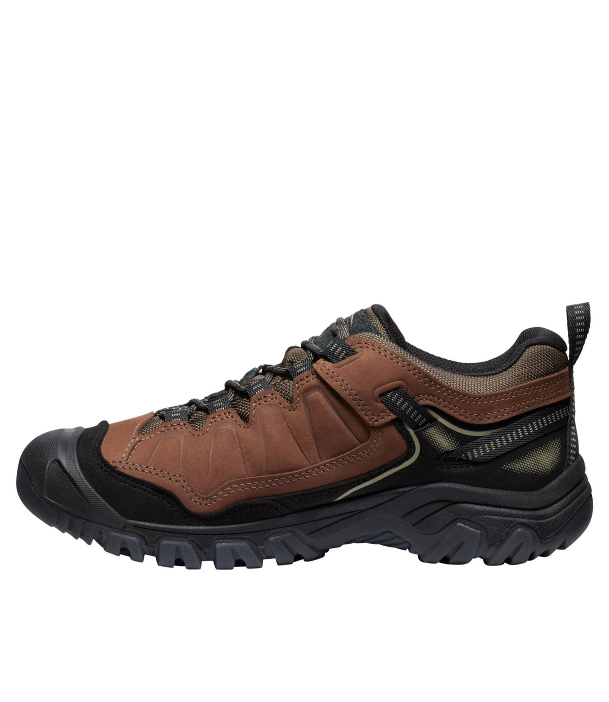 L.L.Bean Men's Keen Targhee IV Waterproof Hiking Shoes Bison/Black