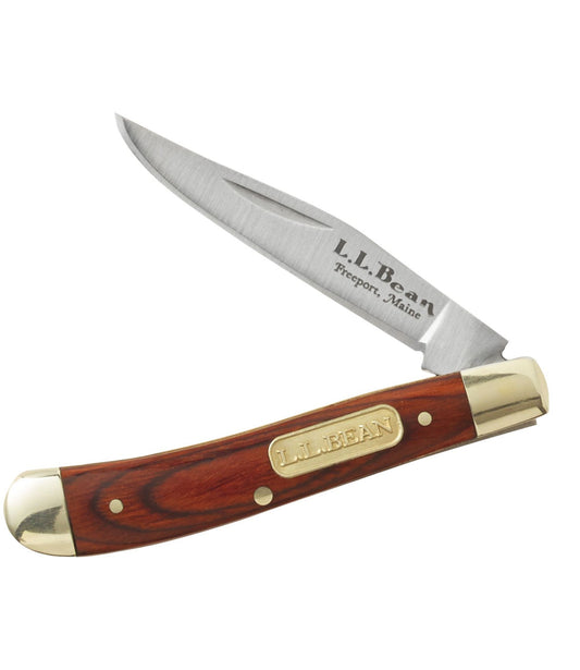 L.L.Bean Double L® Pocket Knife, One Blade Rosewood