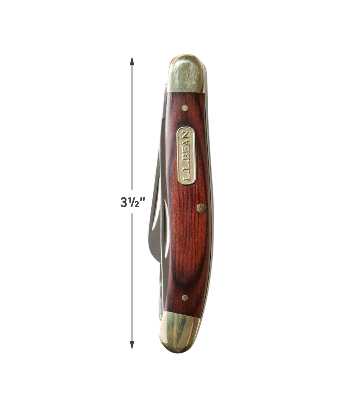 L.L.Bean Double L® Pocket Knife, Three Blade Rosewood