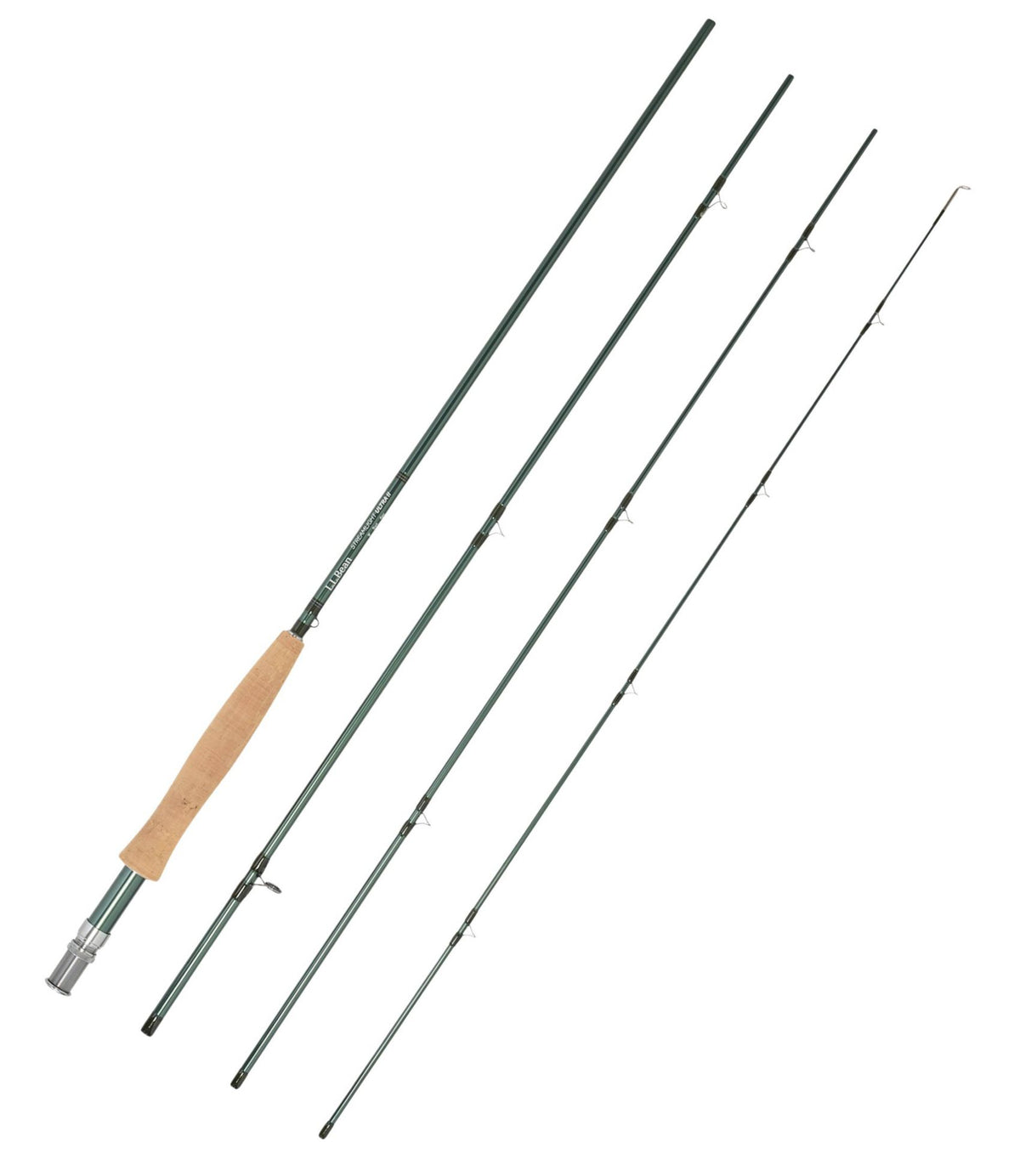 L.L.Bean Streamlight Ultra II Four-Piece Fly Rod, 4-6 wt. Green