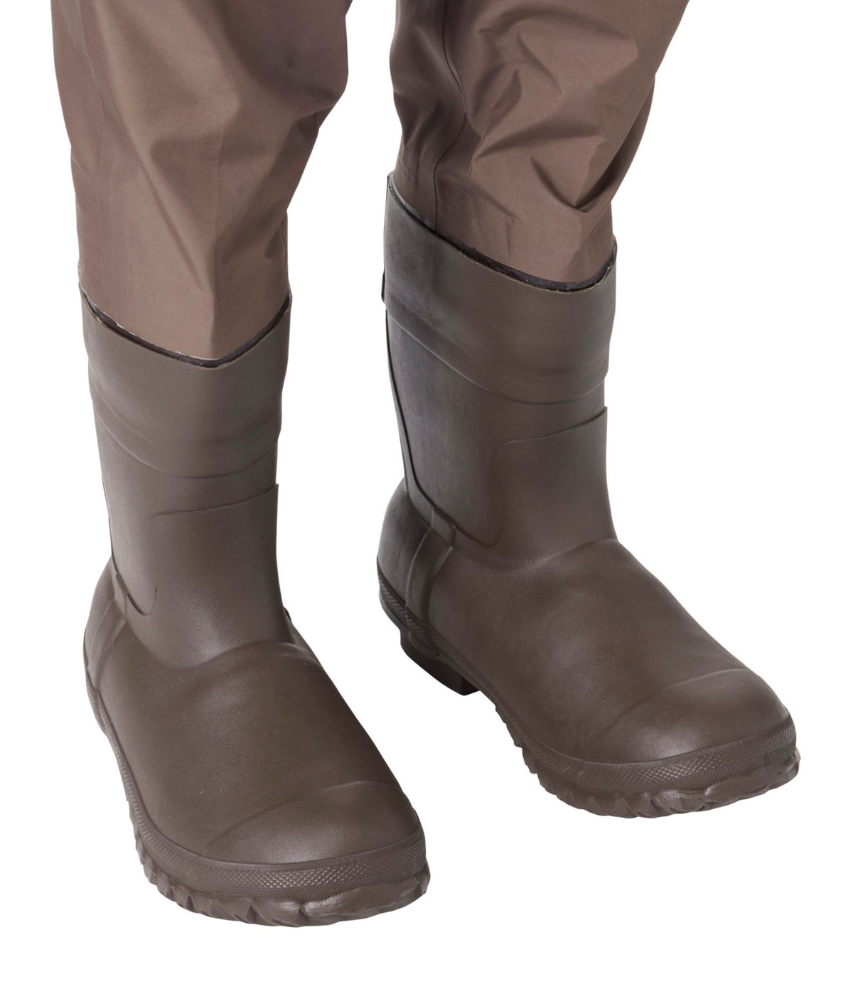 L.L.Bean Men's L.L.Bean Rapid River Pro Boot-Foot Wader Dark Cinder/Dark Cement