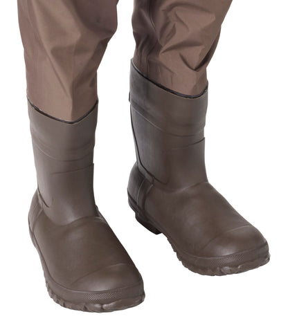 L.L.Bean Men's L.L.Bean Rapid River Pro Boot-Foot Wader Dark Cinder/Dark Cement