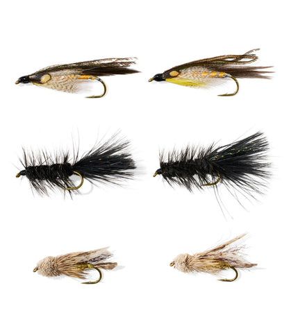 L.L.Bean Umpqua Classic Streamer Fly Assortment, 6 flies