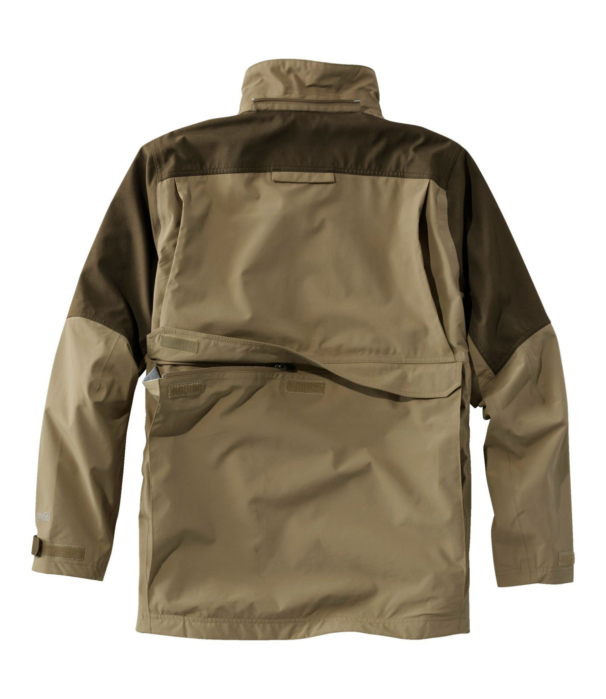 L.L.Bean Men's Tek Upland Waterproof Jacket Ash/Dark Mushroom