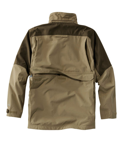 L.L.Bean Men's Tek Upland Waterproof Jacket Ash/Dark Mushroom