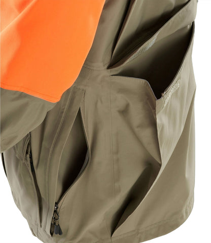 L.L.Bean Men's Tek Upland Waterproof Jacket Ash/Dark Mushroom