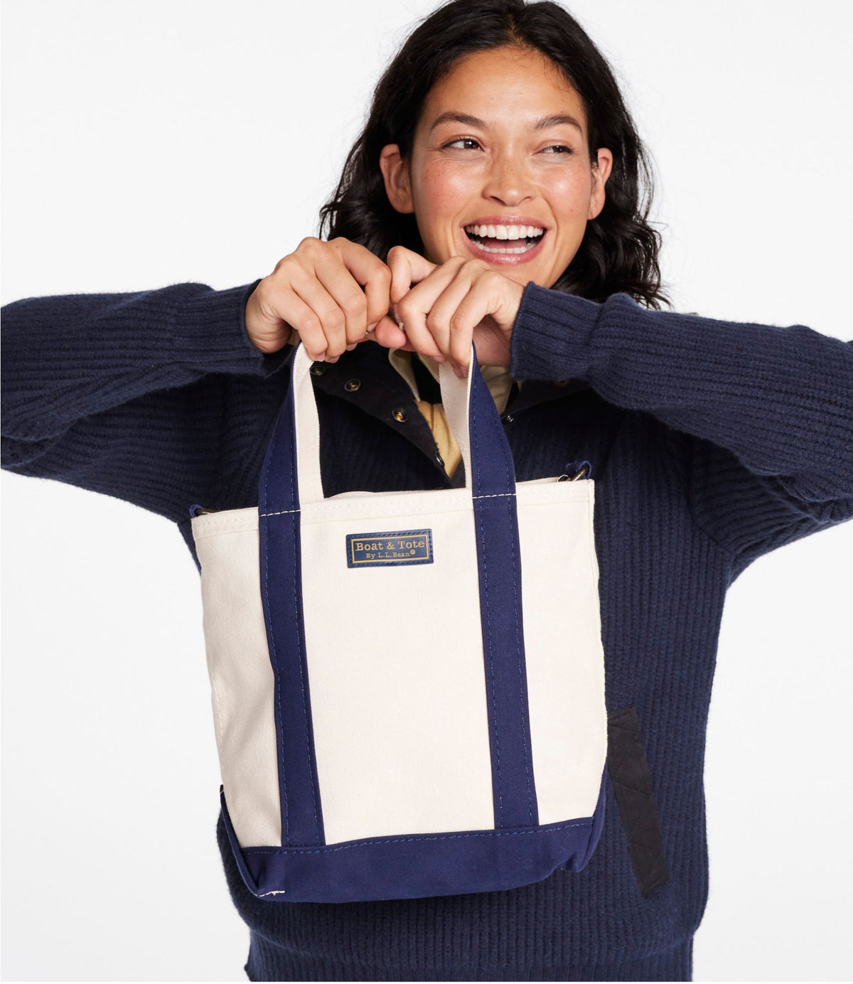 L.L.Bean 1944 Boat and Tote®, Crossbody, Small Blue