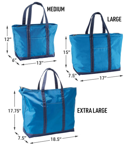L.L.Bean Everyday Lightweight Tote Nautical Blue