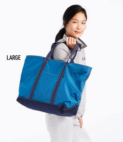 L.L.Bean Everyday Lightweight Tote Nautical Blue