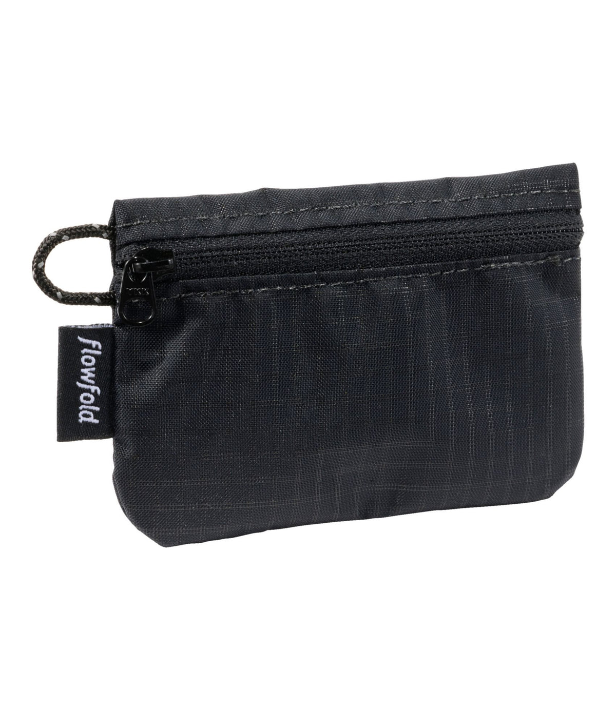 L.L.Bean Flowfold Essentialist Pouch Coal Ecogrid
