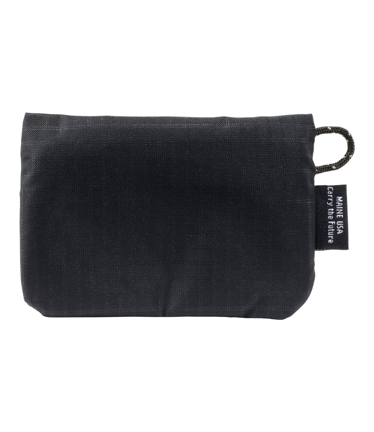 L.L.Bean Flowfold Essentialist Pouch Coal Ecogrid
