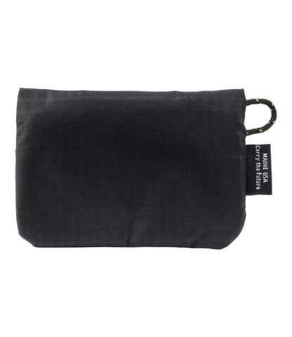 L.L.Bean Flowfold Essentialist Pouch Coal Ecogrid