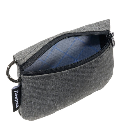 L.L.Bean Flowfold Essentialist Pouch Coal Ecogrid