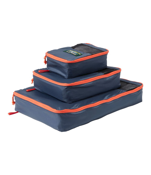 L.L.Bean L.L.Bean Packing Cube Set Carbon Navy
