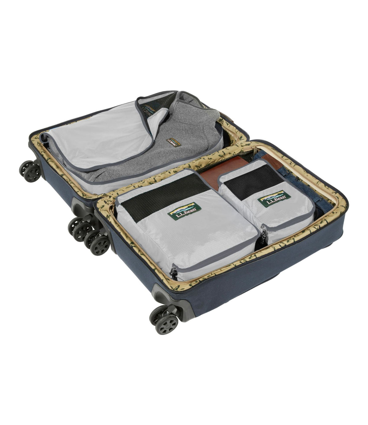L.L.Bean L.L.Bean Packing Cube Set Carbon Navy