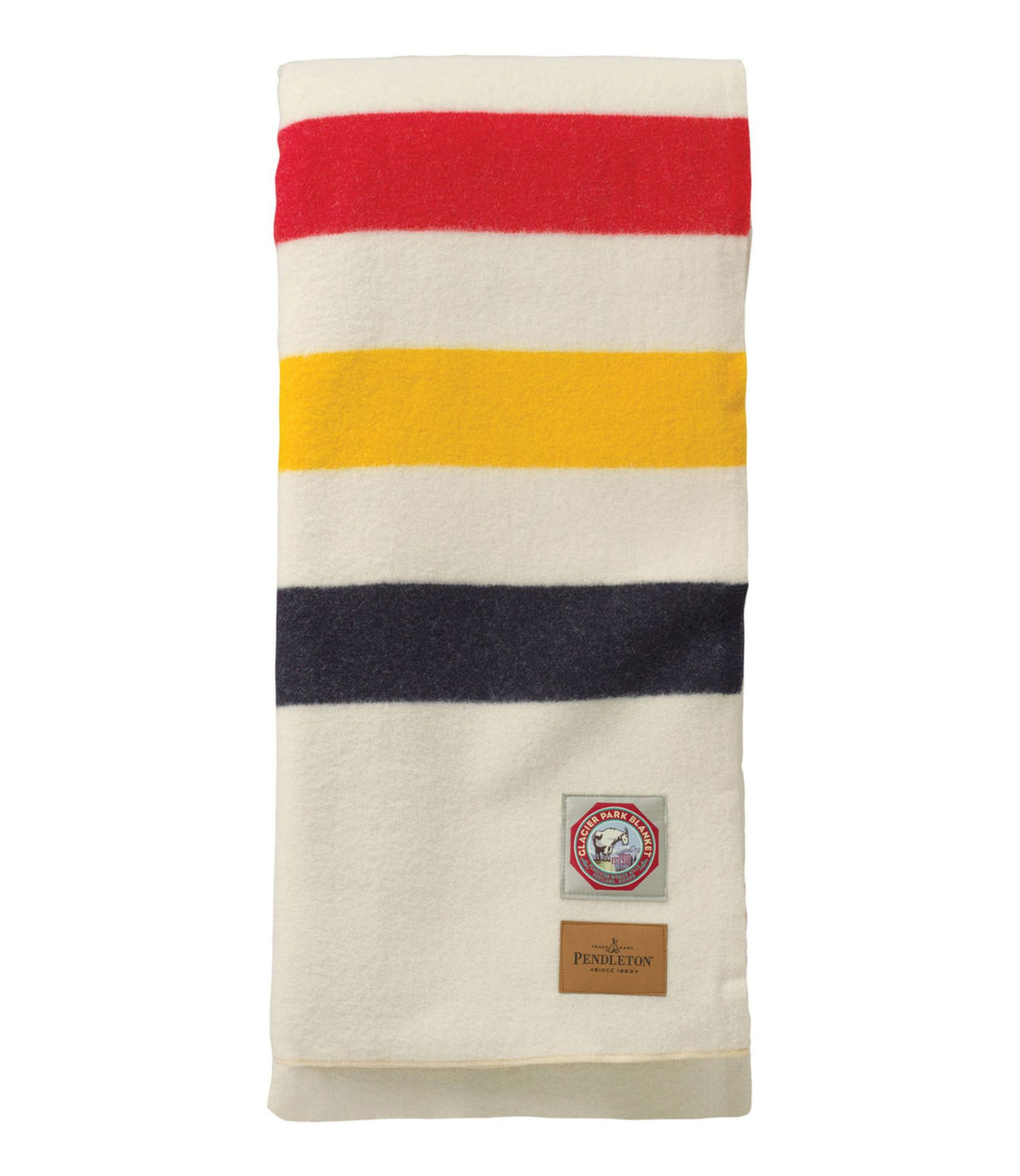 L.L.Bean Pendleton Glacier National Park Blanket White
