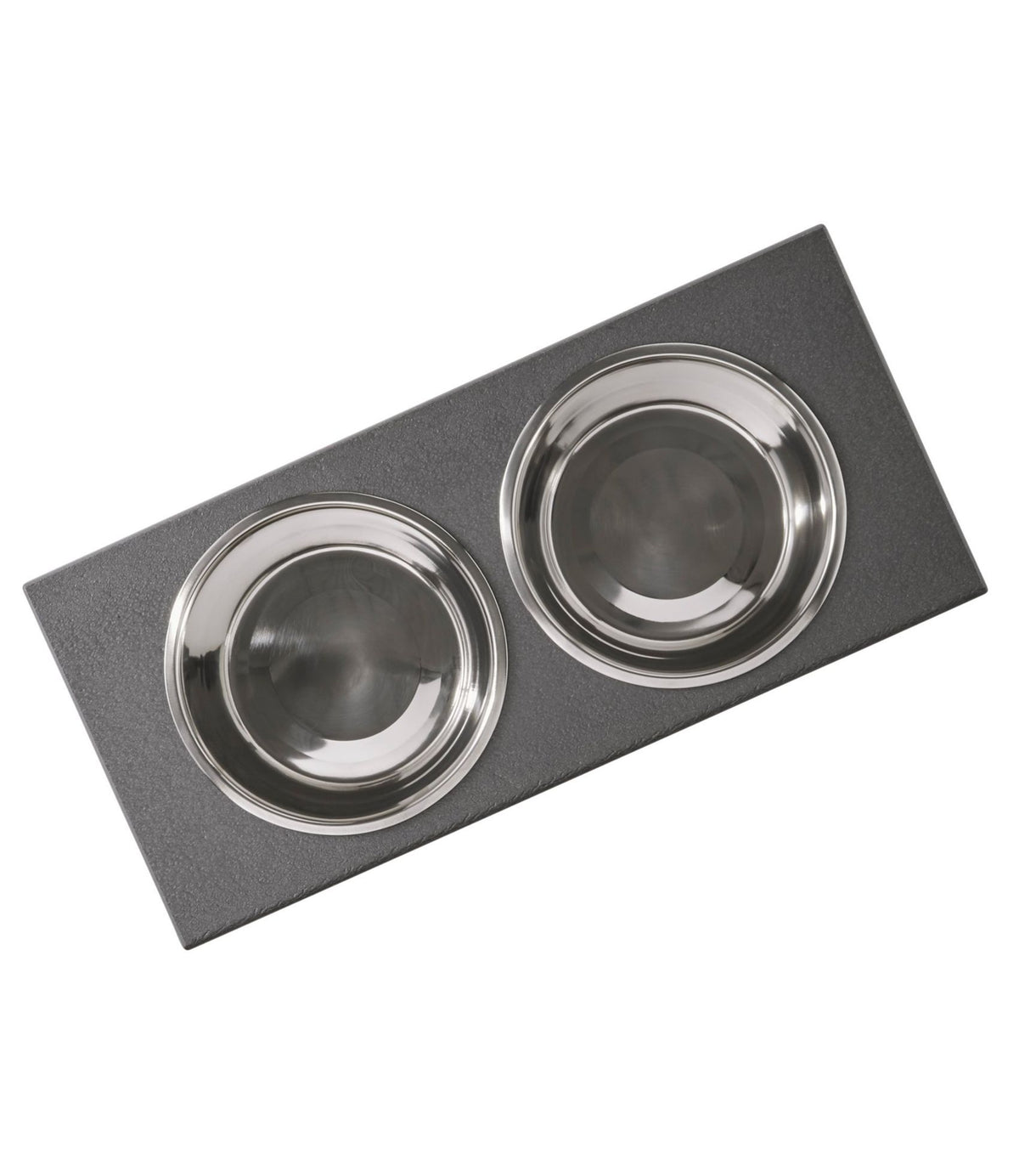 L.L.Bean All-Weather Pet Feeder Slate Gray
