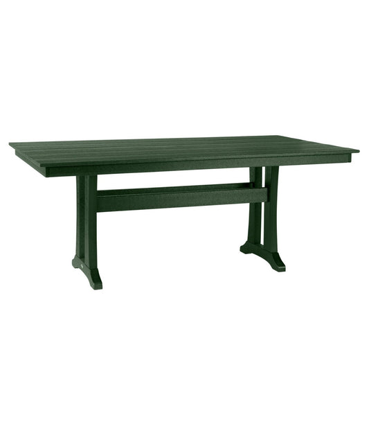 L.L.Bean All-Weather Farmhouse Table, Large Green