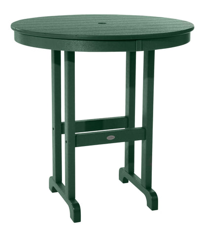 L.L.Bean All-Weather Counter-Height Table, 36" Round Green