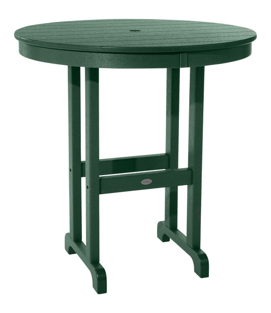 L.L.Bean All-Weather Counter-Height Table, 36" Round Green
