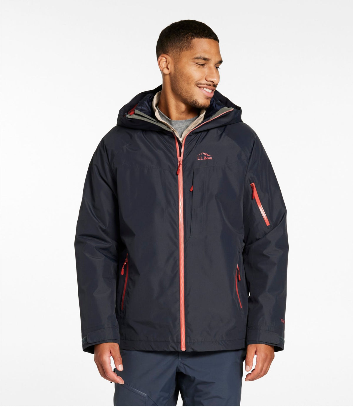 L.L.Bean Men's Wildcat 3-in-1 Jacket Navy Night