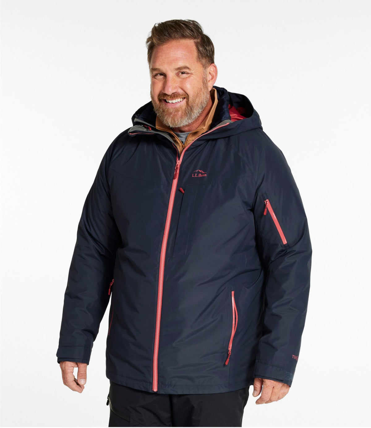 L.L.Bean Men's Wildcat 3-in-1 Jacket Navy Night