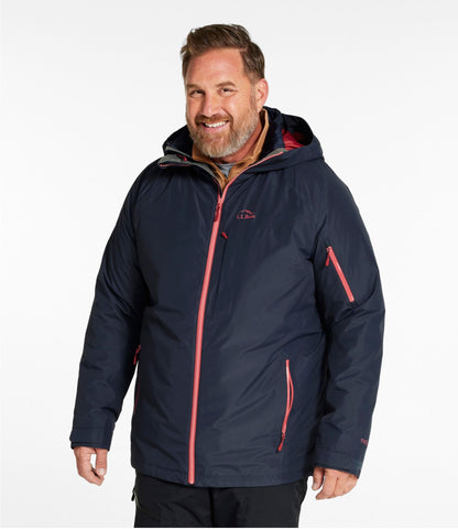 L.L.Bean Men's Wildcat 3-in-1 Jacket Navy Night