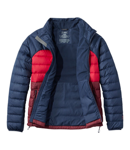 L.L.Bean Men's Bean's Down Jacket, Colorblock