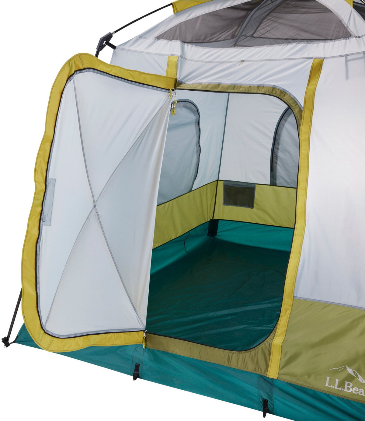 L.L.Bean L.L.Bean Acadia 4-Person Tent Avocado/Chartreuse