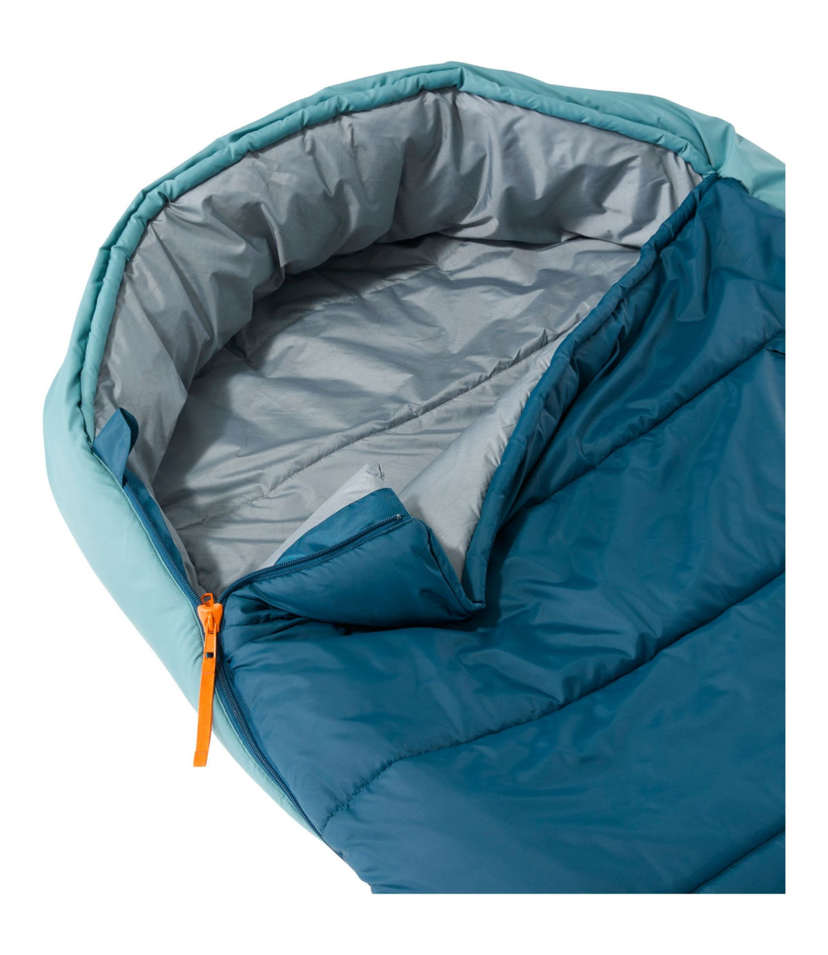 L.L.Bean Adults' L.L.Bean Adventure 30° Sleeping Bag Deep Admiral Blue/Mineral Blue