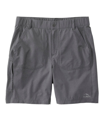 L.L.Bean Women's Comfort Cycling Shorts with Liner Alloy Gray