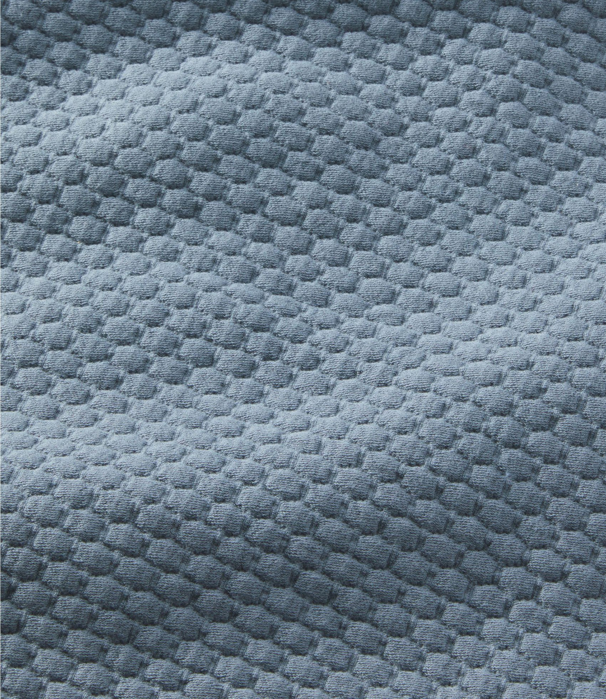 L.L.Bean Organic Honeycomb Matelassé Sham Slate Blue