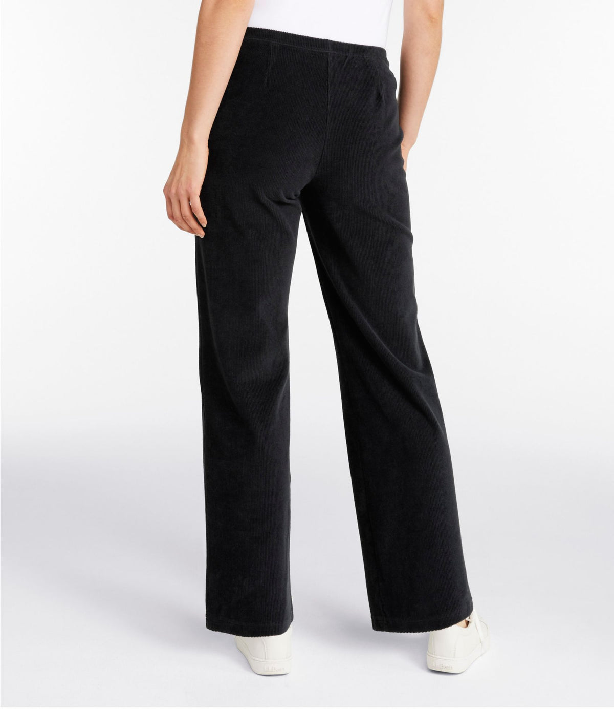 L.L.Bean Women's Perfect Fit Knit Cords, Straight-Leg Navy