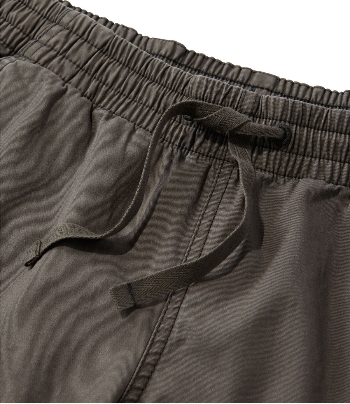 L.L.Bean Women's Lakewashed Pull-on Chinos, Mid-Rise Wide-Leg Crop