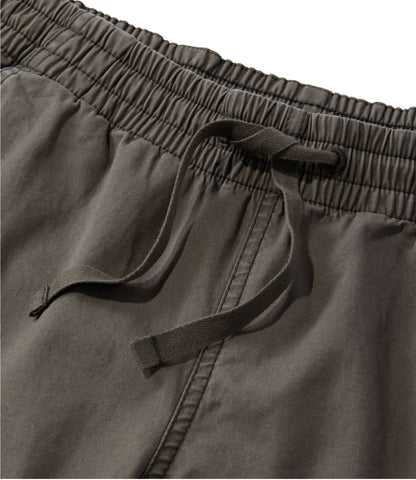 L.L.Bean Women's Lakewashed Pull-on Chinos, Mid-Rise Wide-Leg Crop