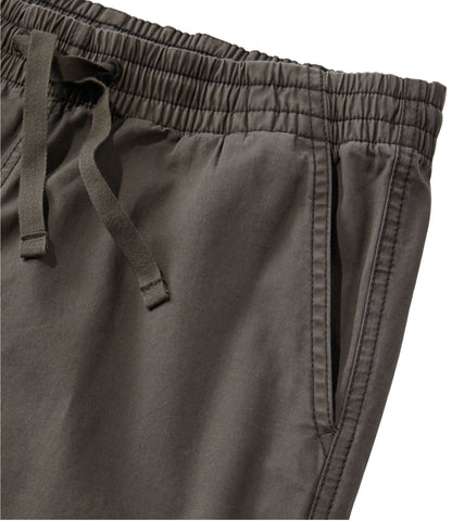 L.L.Bean Women's Lakewashed Pull-on Chinos, Mid-Rise Wide-Leg Crop