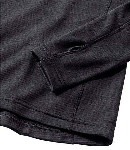 L.L.Bean Women's L.L.Bean Midweight Base Layer Crew Top Carbon Navy