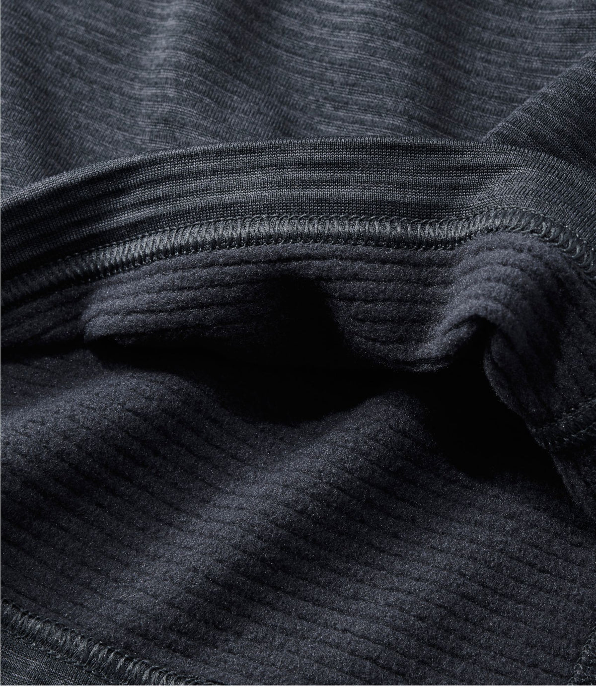 L.L.Bean Women's L.L.Bean Midweight Base Layer Crew Top Carbon Navy
